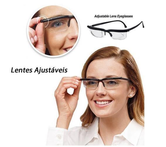 Ajustable Lens Eyeglasses