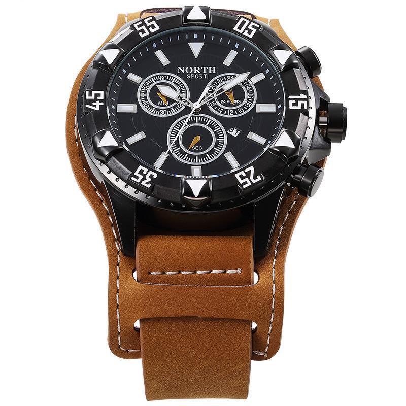 NORTH Luxury Leather Quartz Watches