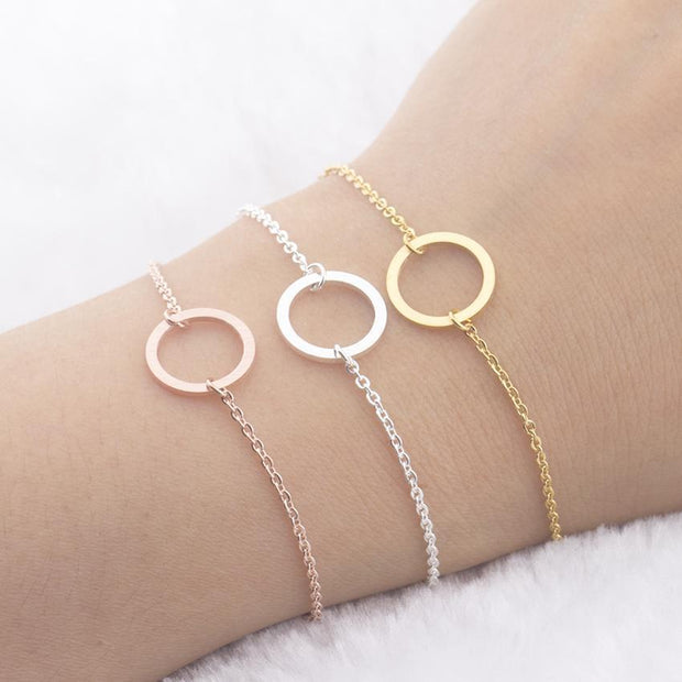 Karma Circle Charm Bracelet - Lucas Gadgets